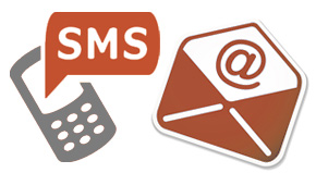 Benachrichtigungen per eMail / SMS